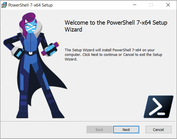 PowerShell Installer Page